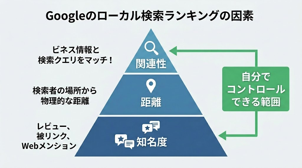 Googleが重視する3つのランキング要因